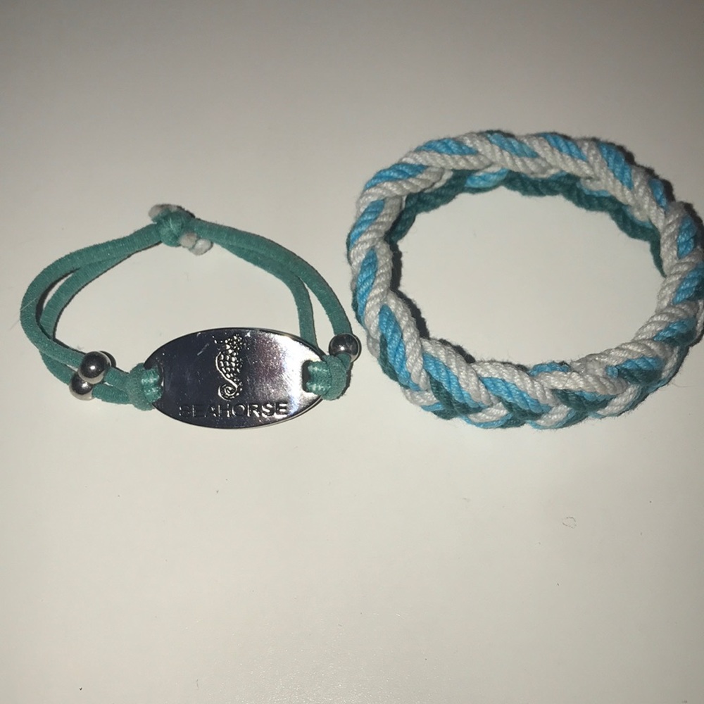Two nautical bracelets